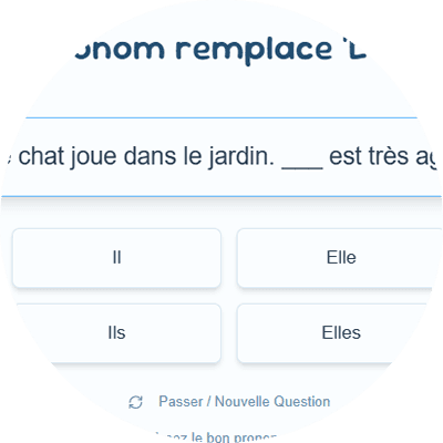 Icône du jeu Pratique des Pronoms